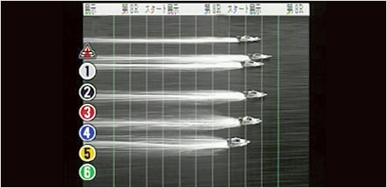 競艇のスタートスリット