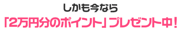 無料プレゼント中