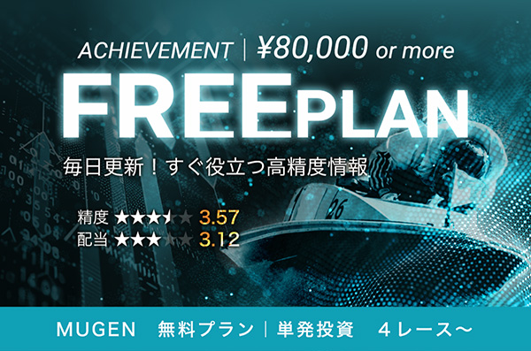 MUGEN無料予想「フリープラン」