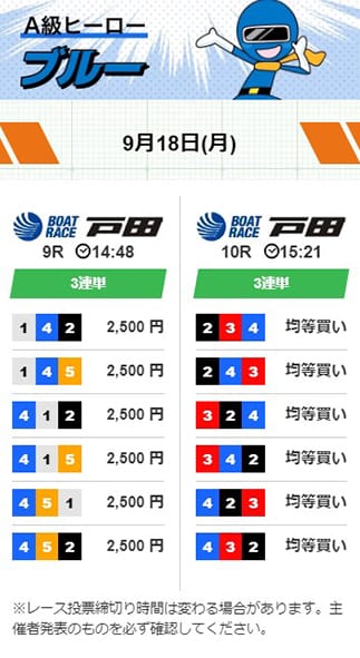 競艇ヒーロー有料予想