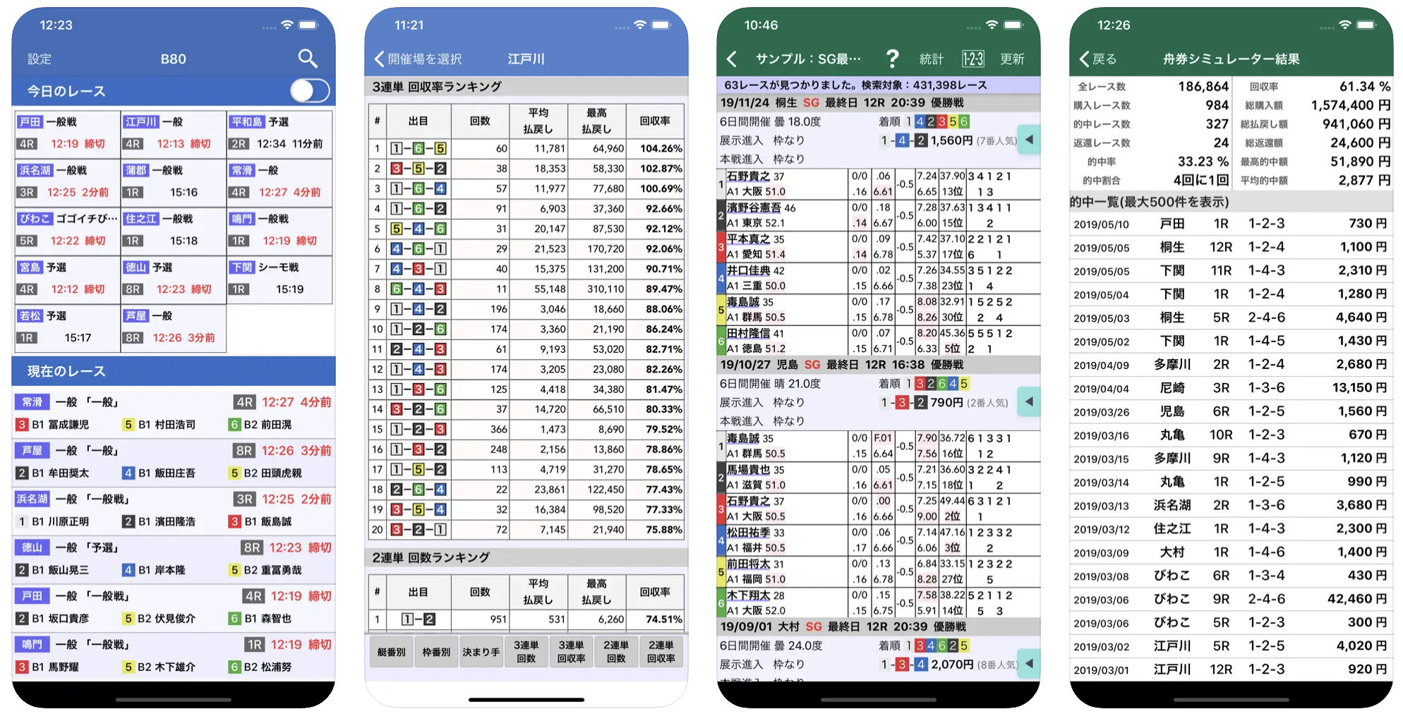 ボートレース検索アプリ B80